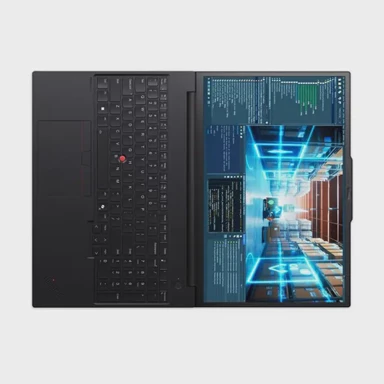 LENOVO Laptop ThinkPad P16v G3 / Intel Core i7-1260P, 14", 3840 x 2400, 64 GB RAM, 512 GB SSD, Windows 10 Pro, crna